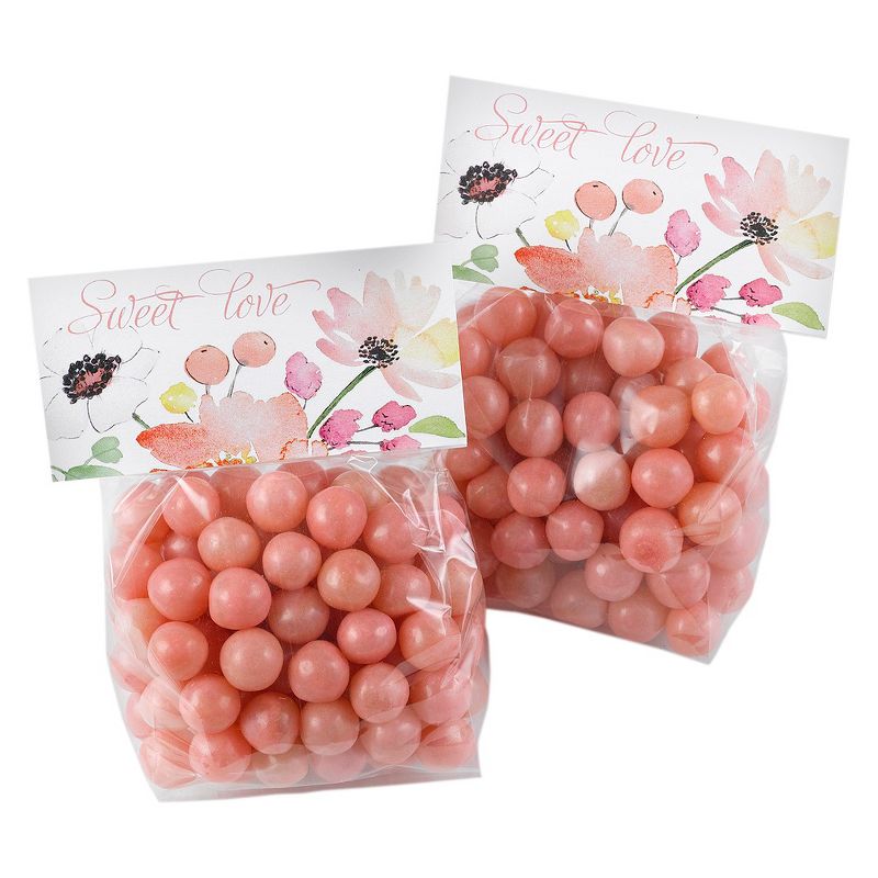 25ct Floral Forever Favor Bag Kits