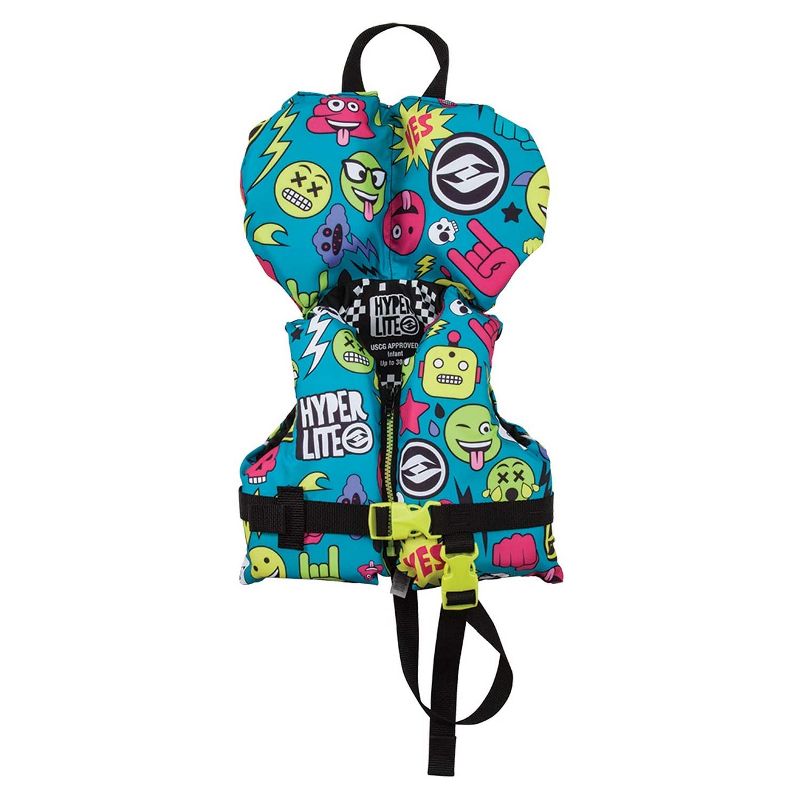 HYPERLITE Unite Toddler Watersport Life Jacket Vest Preserver Swimwear, USCG Approved, Up to 30 Pounds