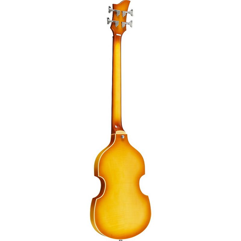 Rogue VB100LH Left-Handed Violin Bass Guitar Vintage Sunburst