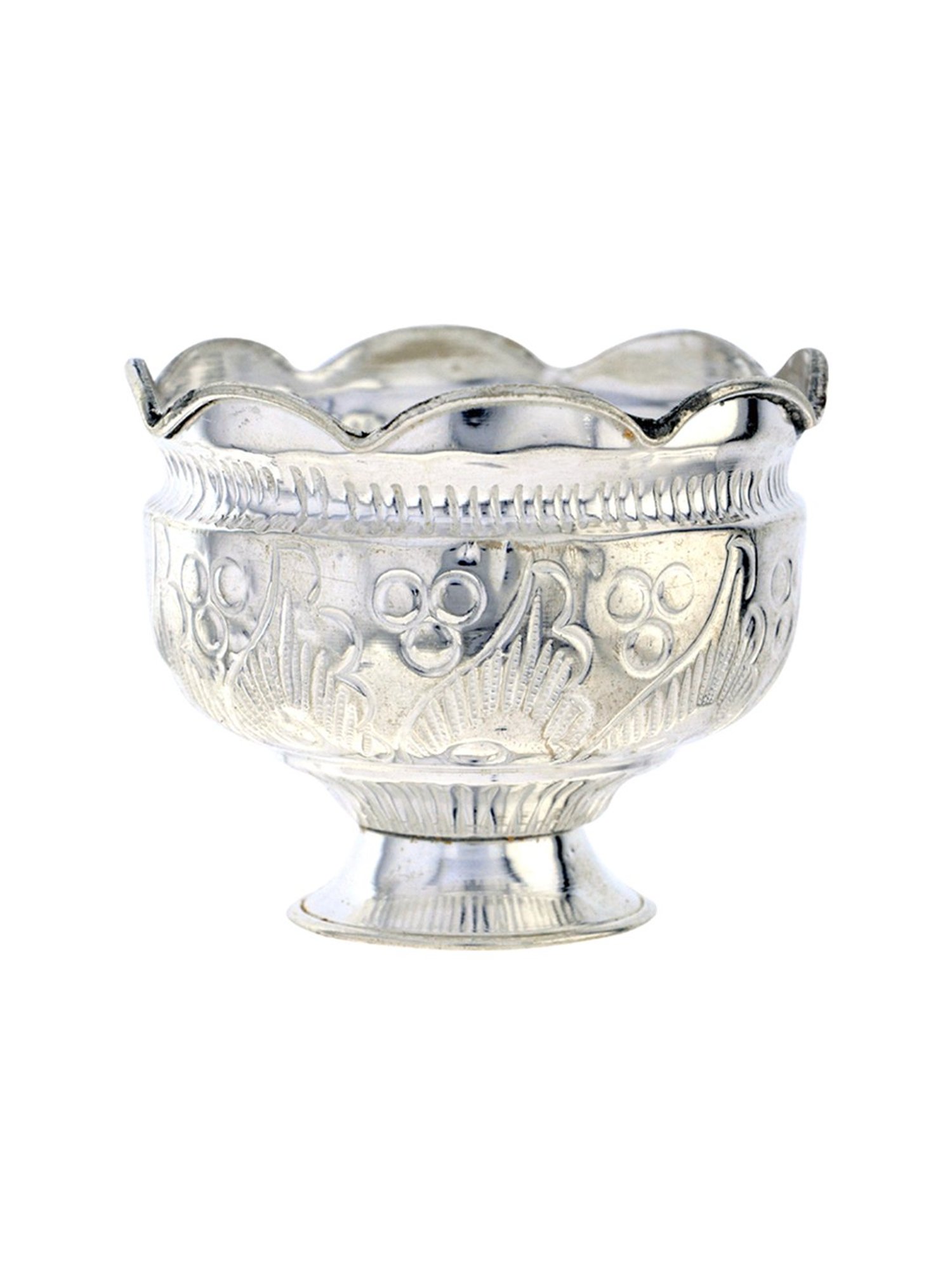 Sri Jagdamba Pearls 0.8 Silver Pooja Bowl