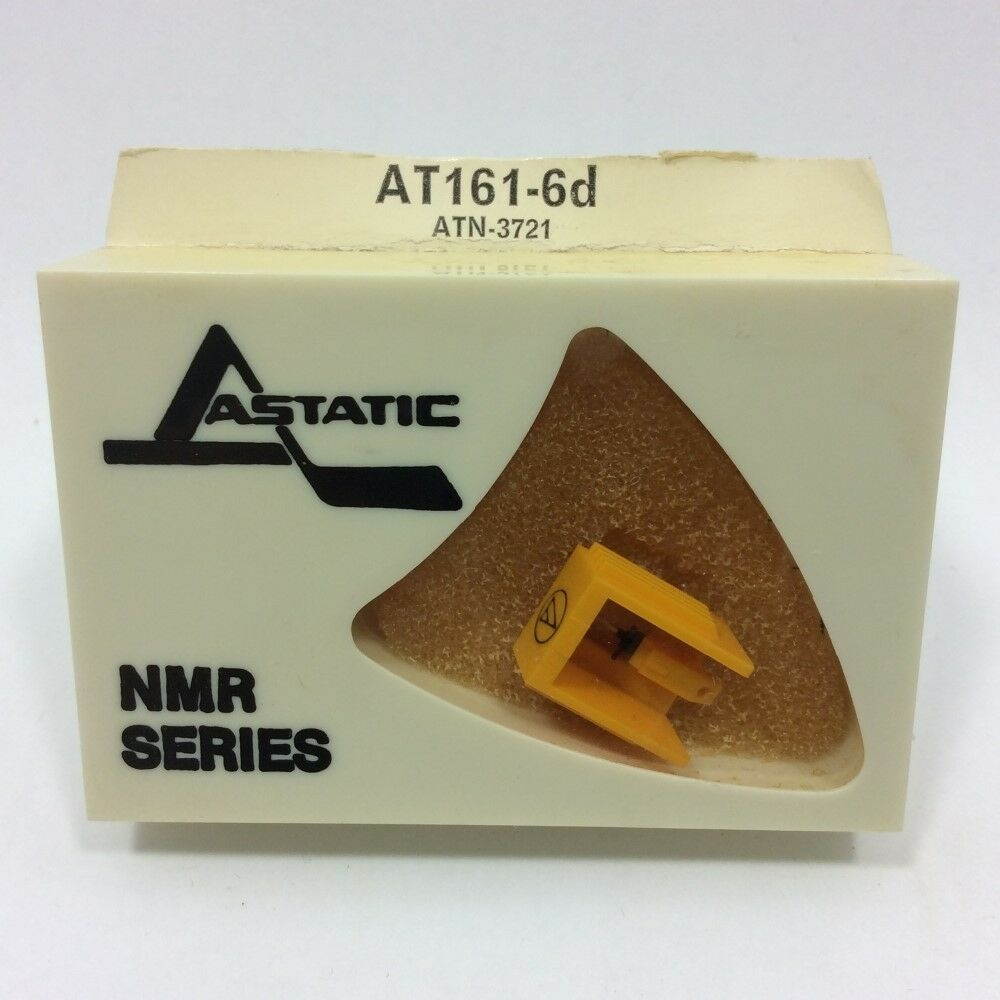 AUDIO-TECHNICA ATN-3721 PHONOGRAPH NEEDLE  IN ASTATIC PKG AT161-6D, GENUINE AT