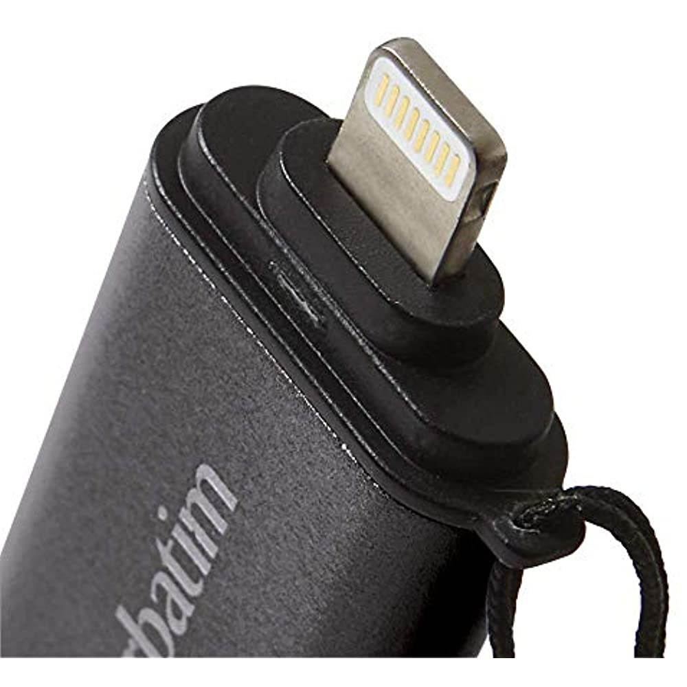 VERBATIM CORPORATION 49304 16GB ISTORENGO DUAL FLASH DRIVE