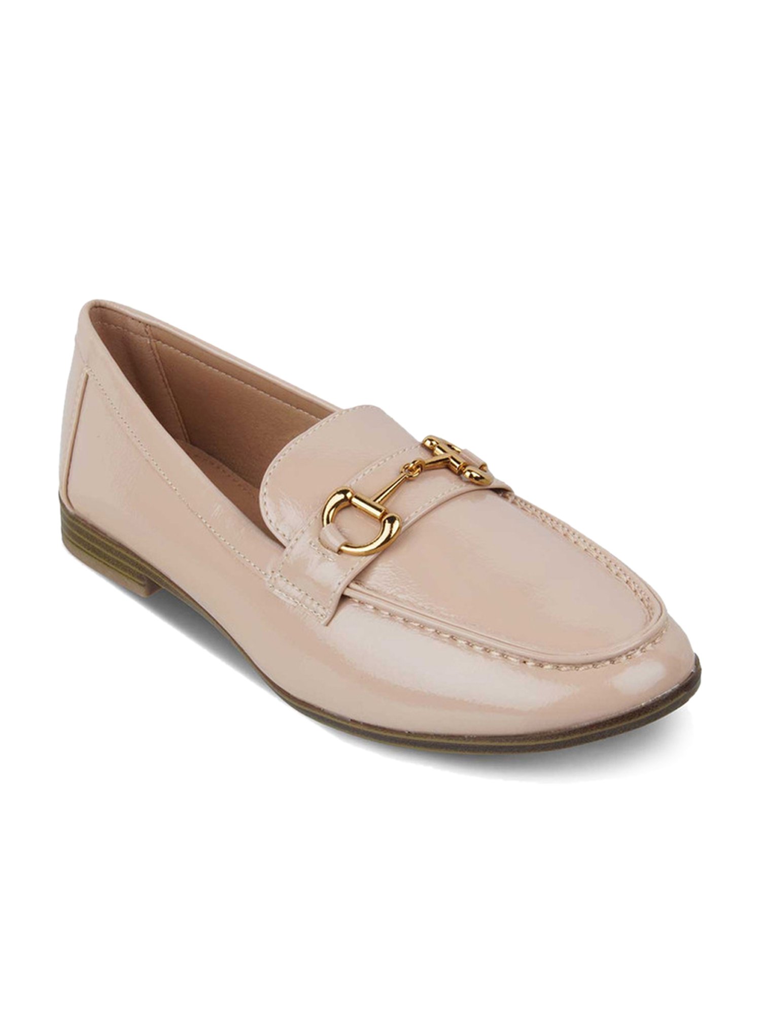 Tresmode Women's Beige Casual Loafers