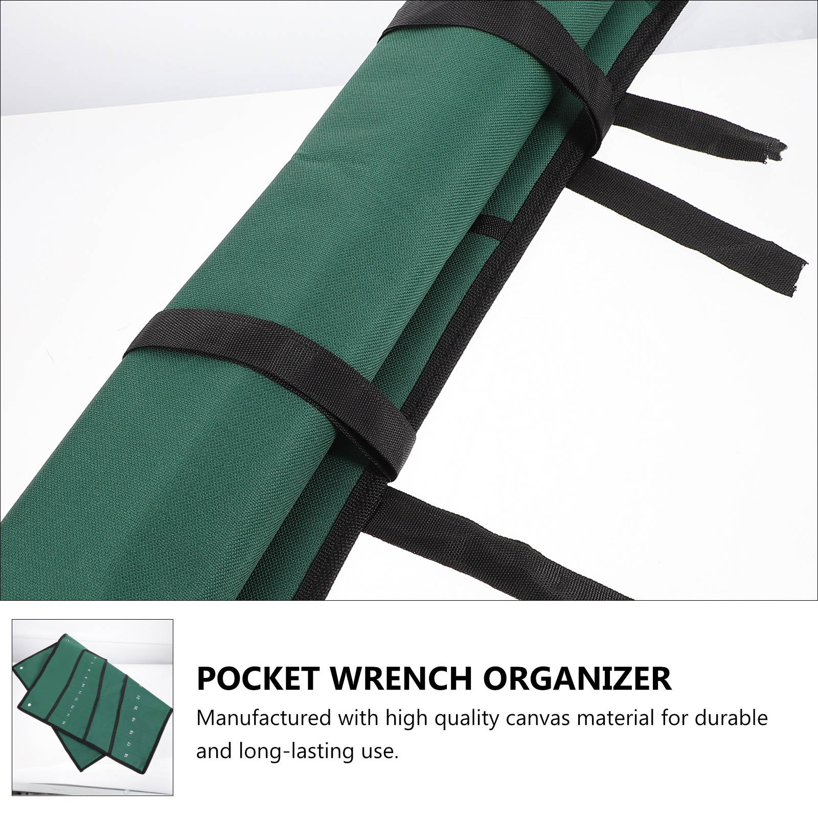 1pc Wrench Storage Bag Strap-on  Multi-function Holder Pouch for Tools Spanner Wrench