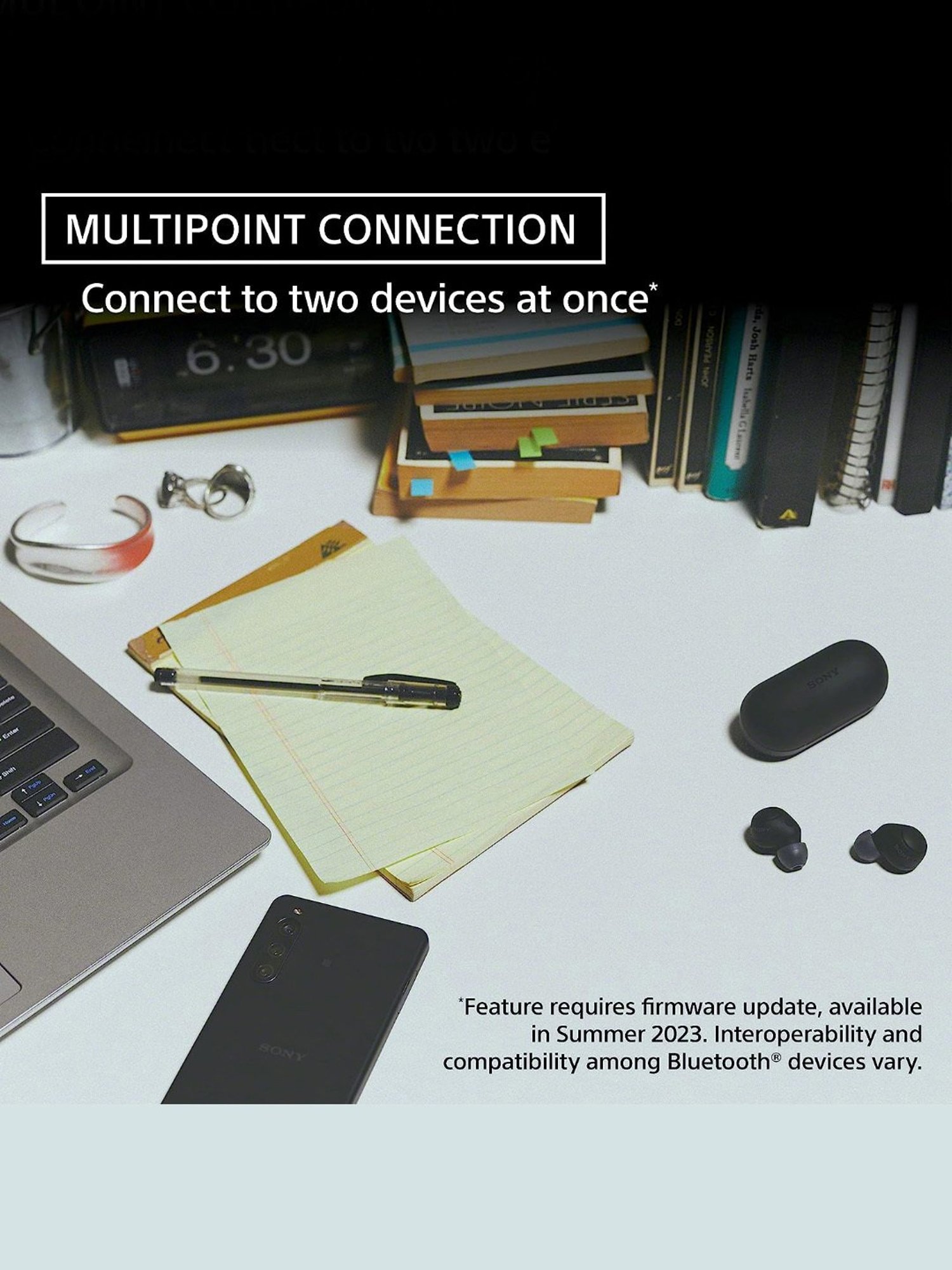 Sony WF-C700N In Ear BT Earbuds with IPX4 Ratings, Fast Pair, App Support (White, True Wireless)