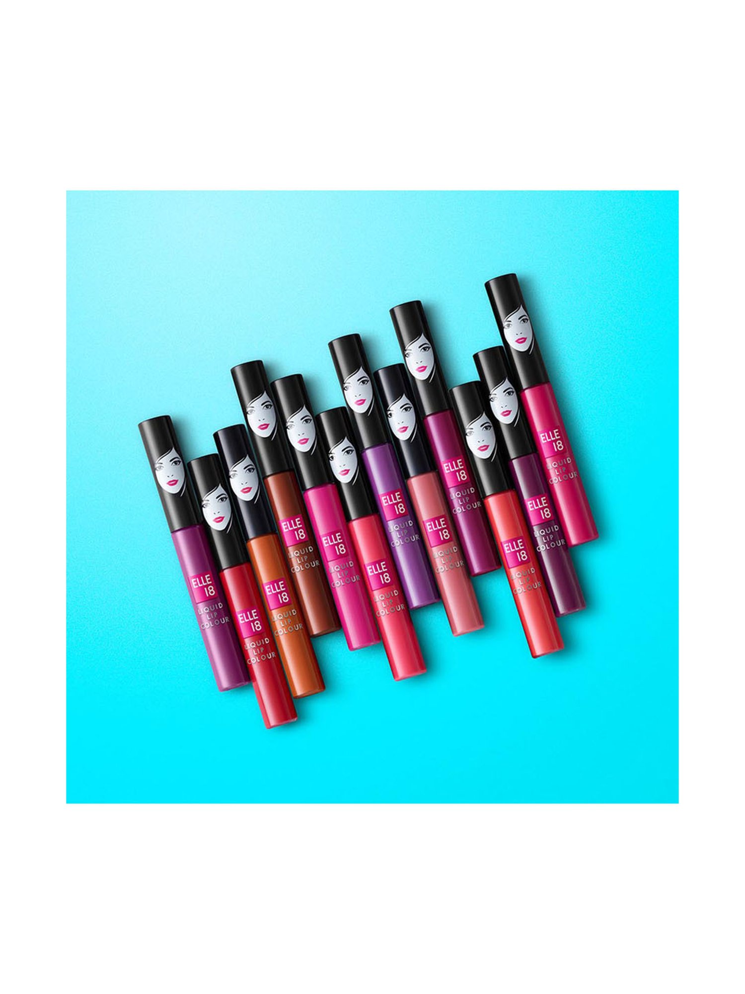 Elle 18 Liquid Lip Colour Smashing Red - 5.6 ml