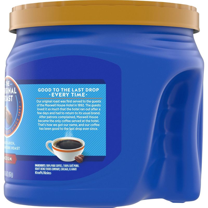Maxwell House Original Medium Roast Ground Coffee - 30.6oz