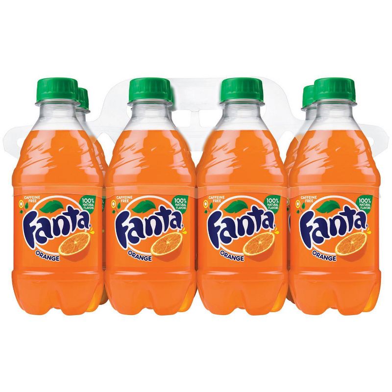 Fanta Orange Soda - 8pk/12 fl oz Bottles