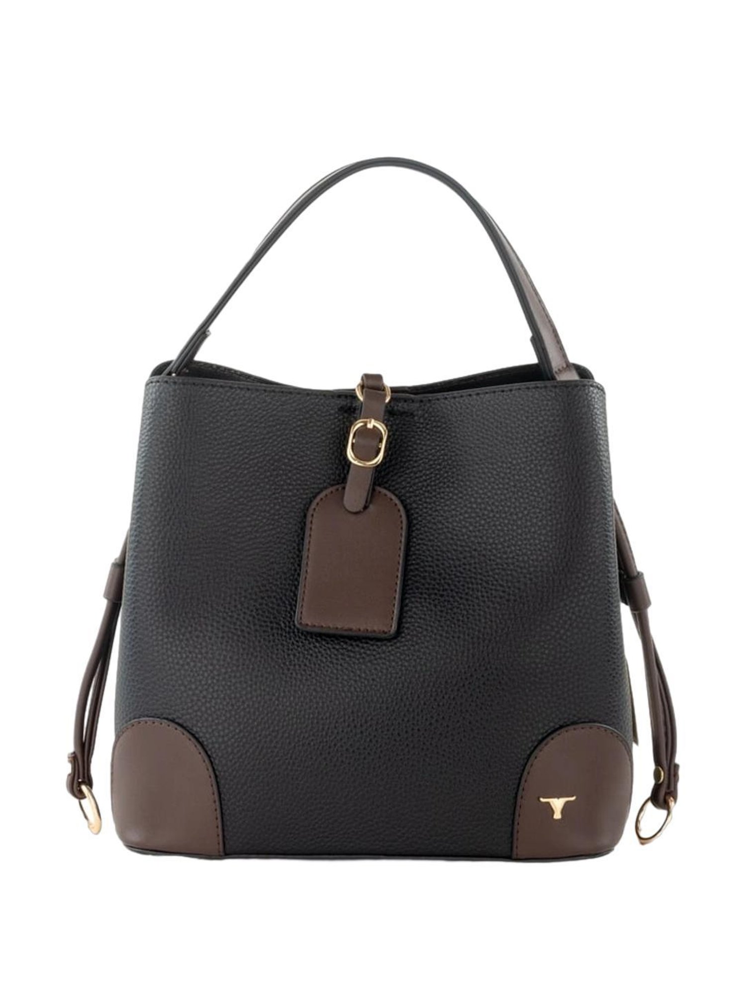 BULCHEE Black Solid Sling Handbag