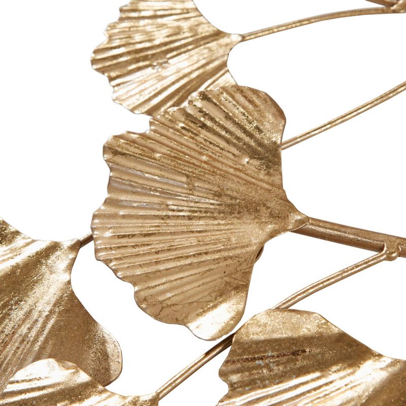 2pc Clio Gold Foil Ginkgo Leaf Gold - Martha Stewart