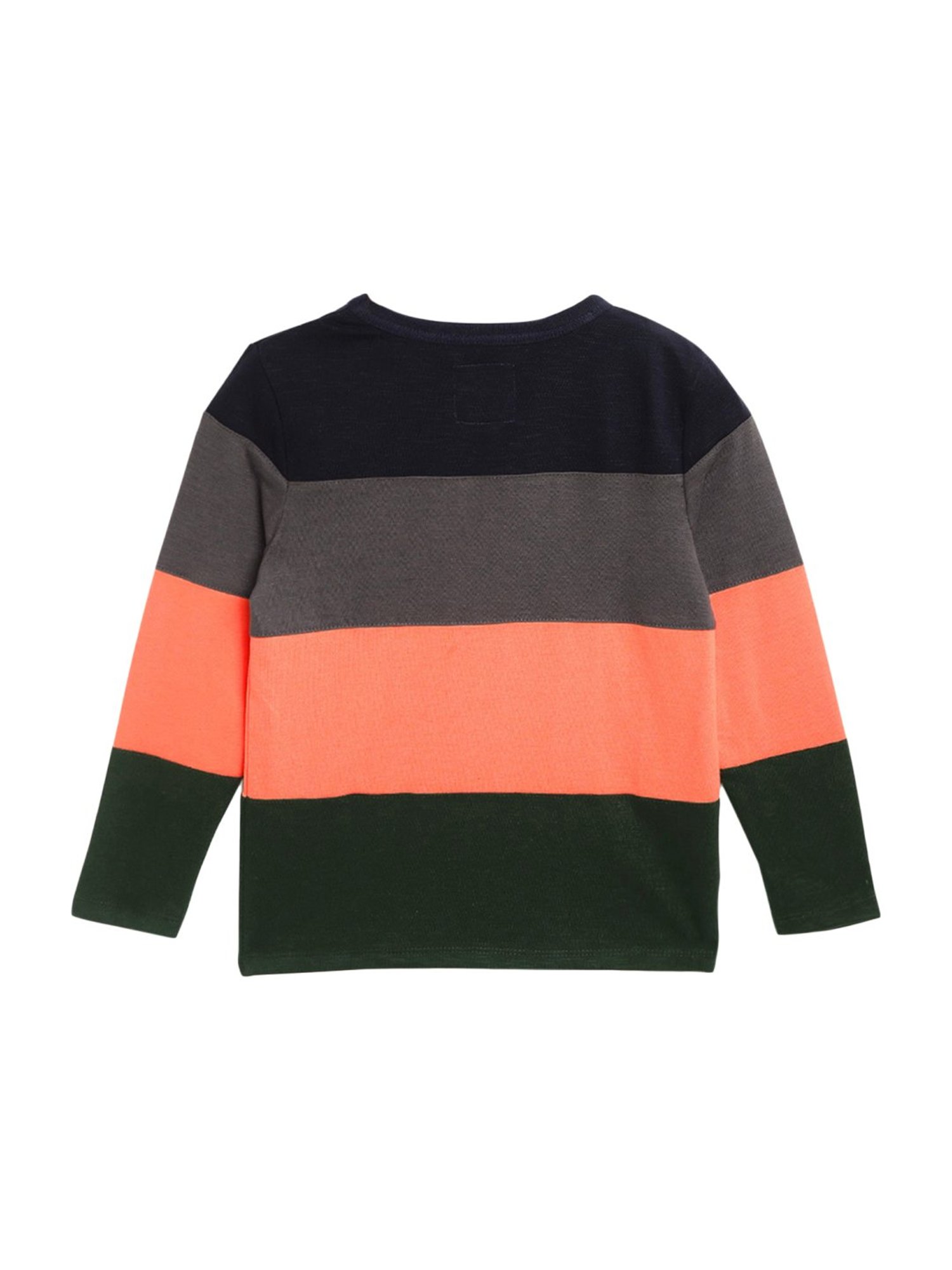 Cherry Crumble by Nitt Hyman Kids Multicolor Color Block Pattern T-Shirt