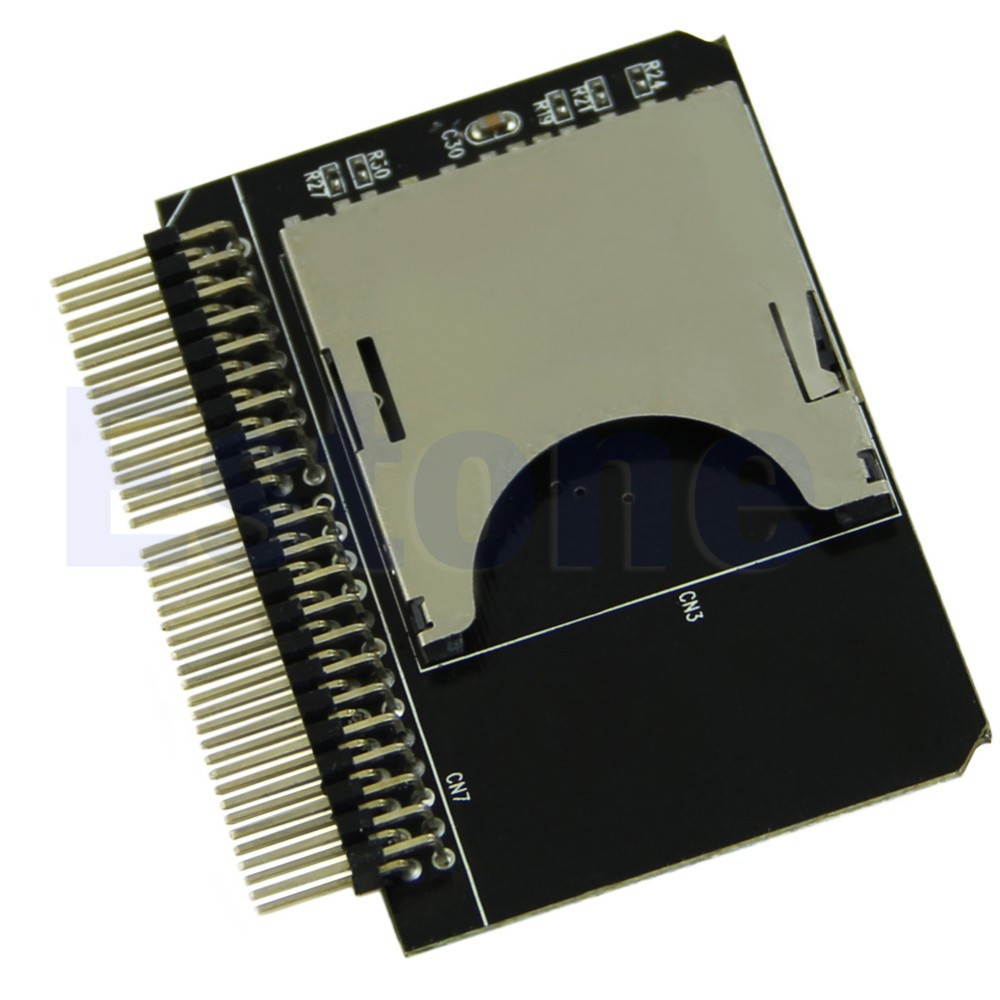 SD/Micro SD Memory Card to 2.5inch  44pin IDE Adapter Reader For Laptop ,SD to 2.5"IDE converter adapter