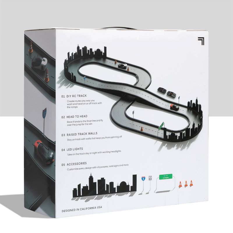 Sharper Image RC Italia Sport 1:50 Scale with Track - 2pk