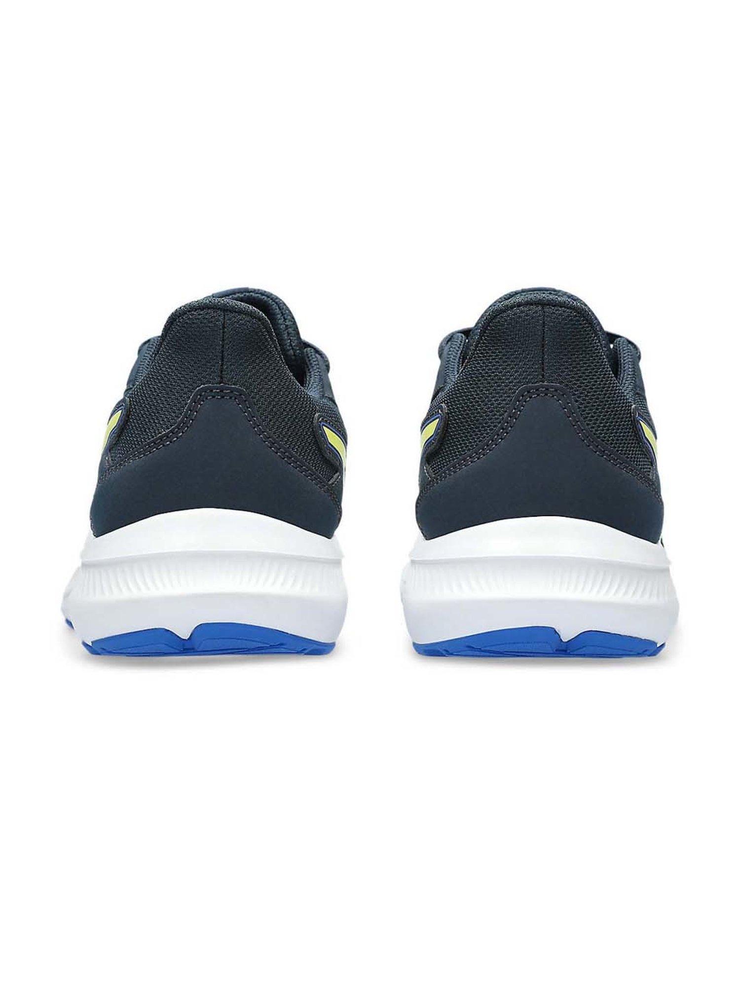 Asics Kids JOLT 4 GS French Blue & Yellow Running Shoes