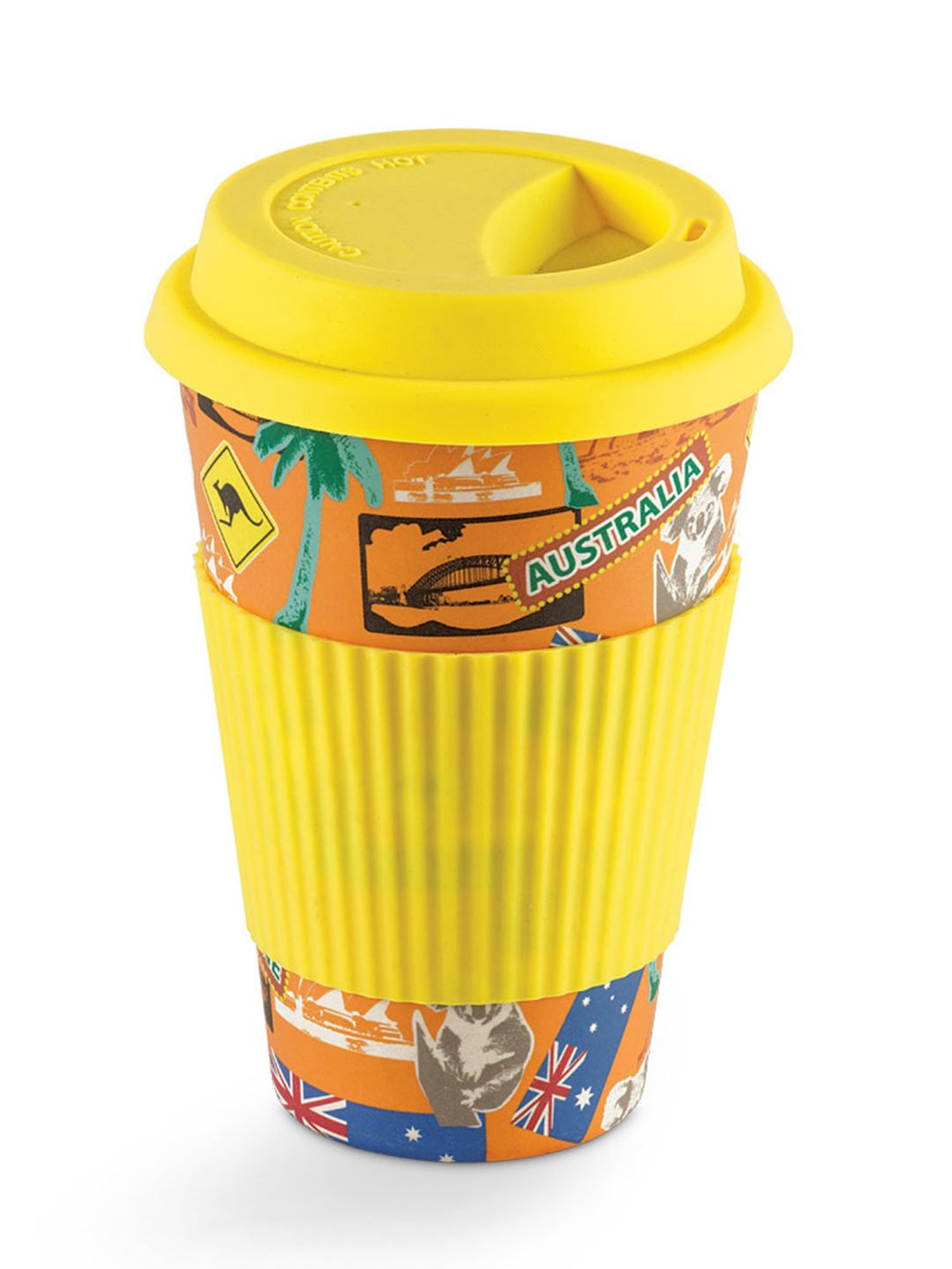 Freelance Yellow Bamboo Set of 1 Mugs