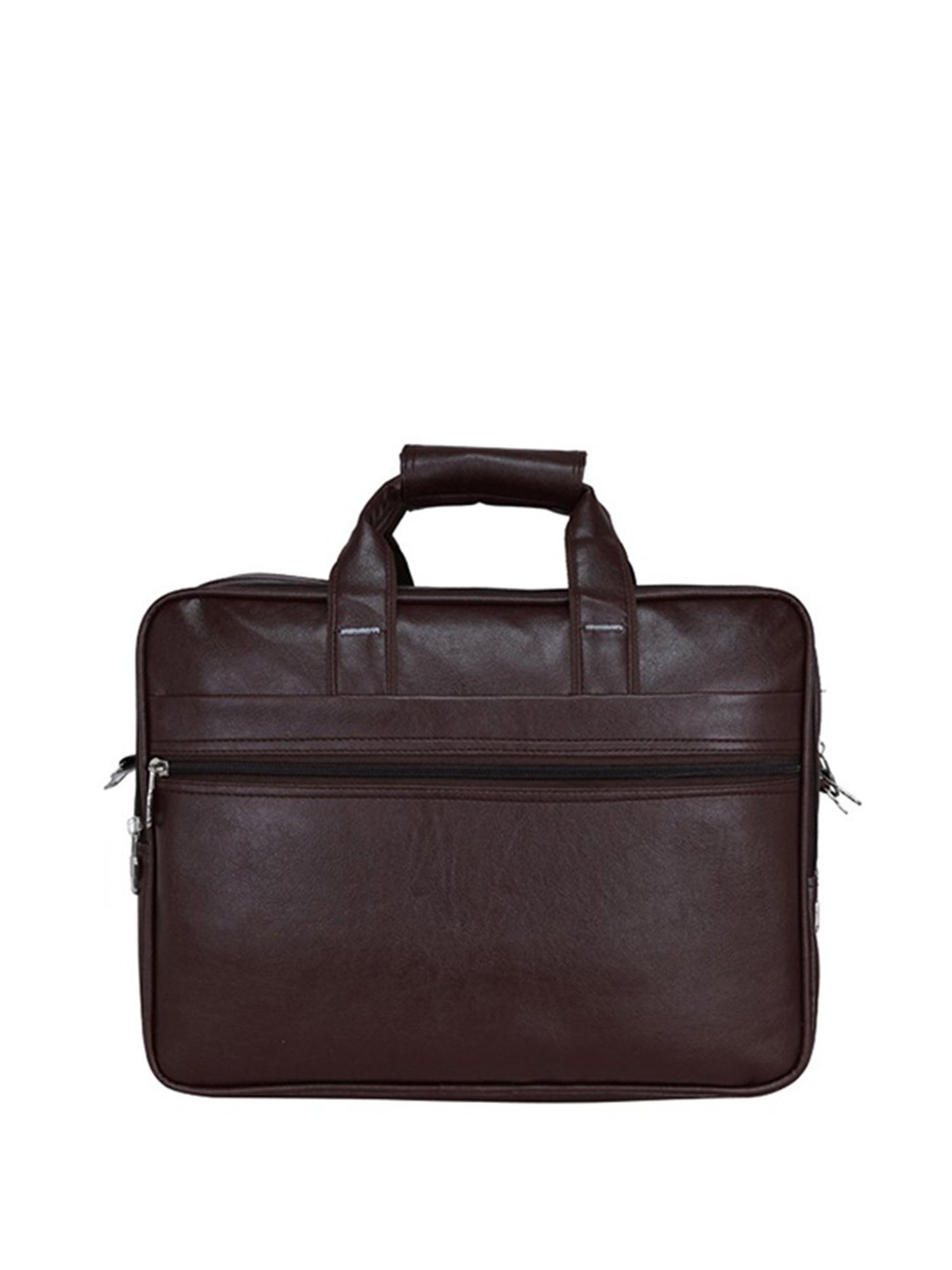 Leather World Brown Synthetic Medium Laptop Messenger Bag