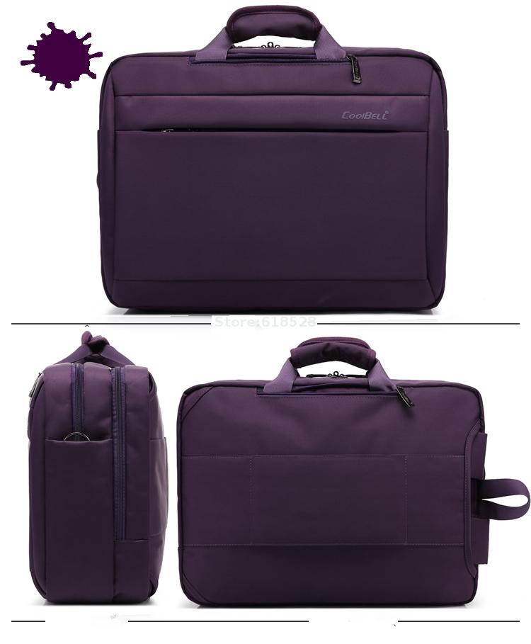 CoolBELL Convertible Backpack Messenger Bag 17.3 Inch Laptop Shoulder Bag Expendable Business Briefcase Extra Large Multi-Functional Travel Computer Bag for Men,Black