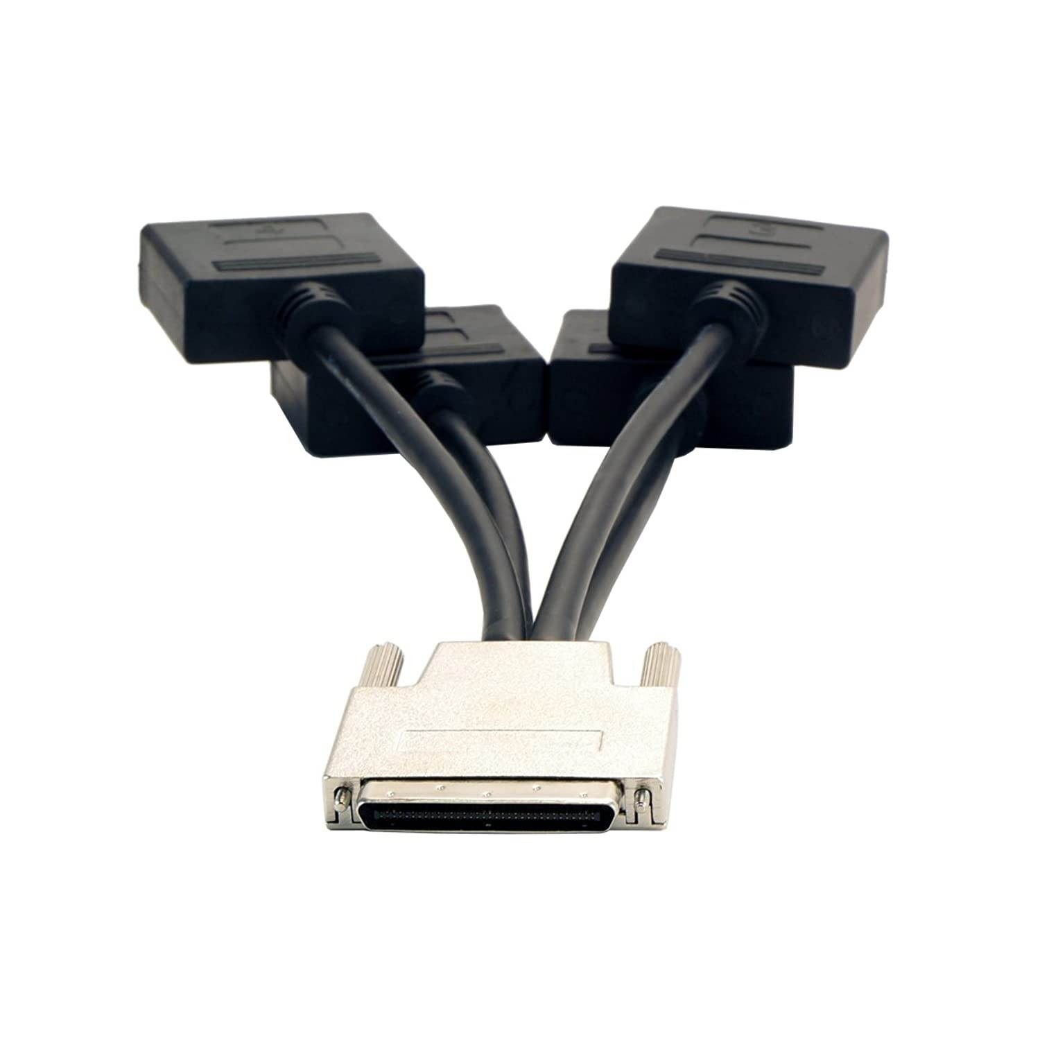 VisionTek VHDCI to 4x DVI-D Cable (M/F) - 900801