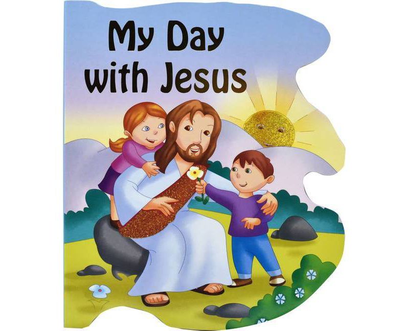 My Day with Jesus - (St. Joseph Sparkle Books) by  Thomas J Donaghy (Board Book)