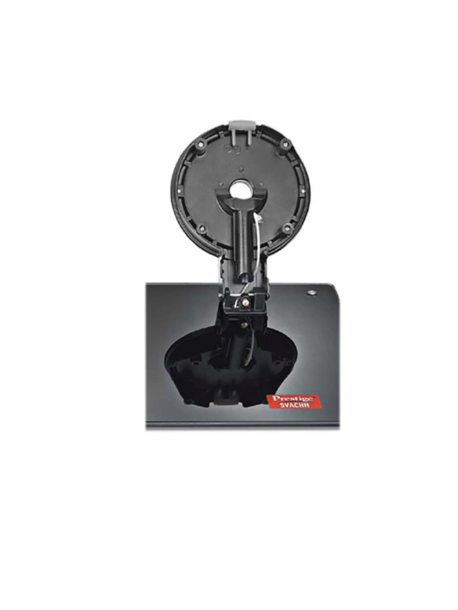 Prestige Svachh Hob PSVH 02 AI Black Glass Multi Spark Ignition System Stove With 2 Brass Burners