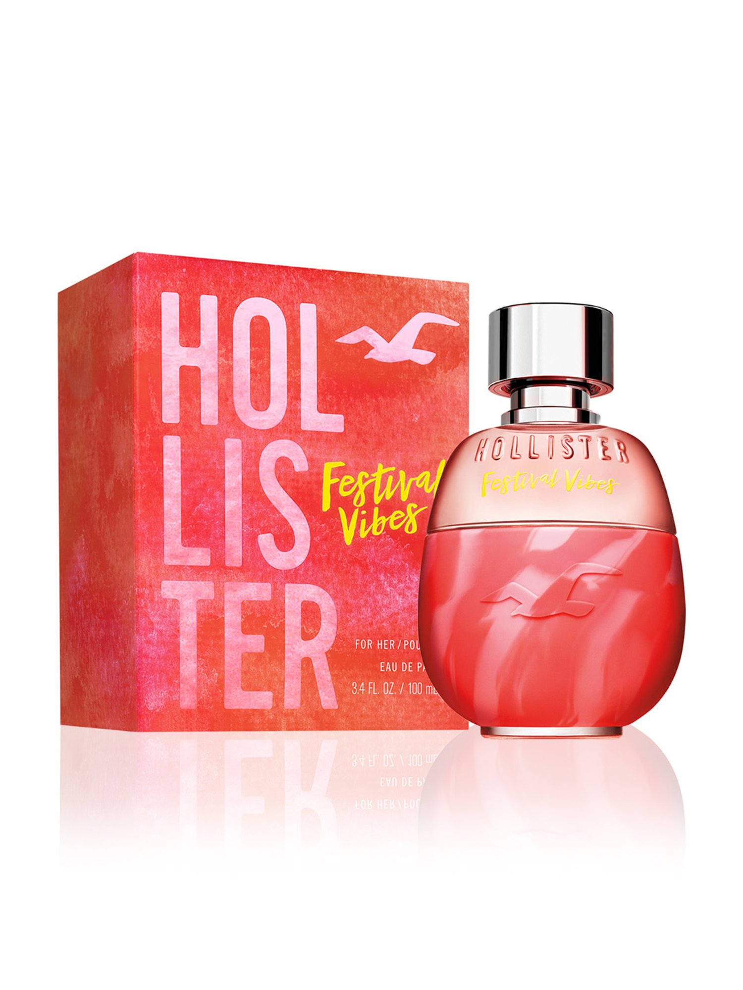 Hollister Festival Vibes Eau de Parfum for Her - 100 ml