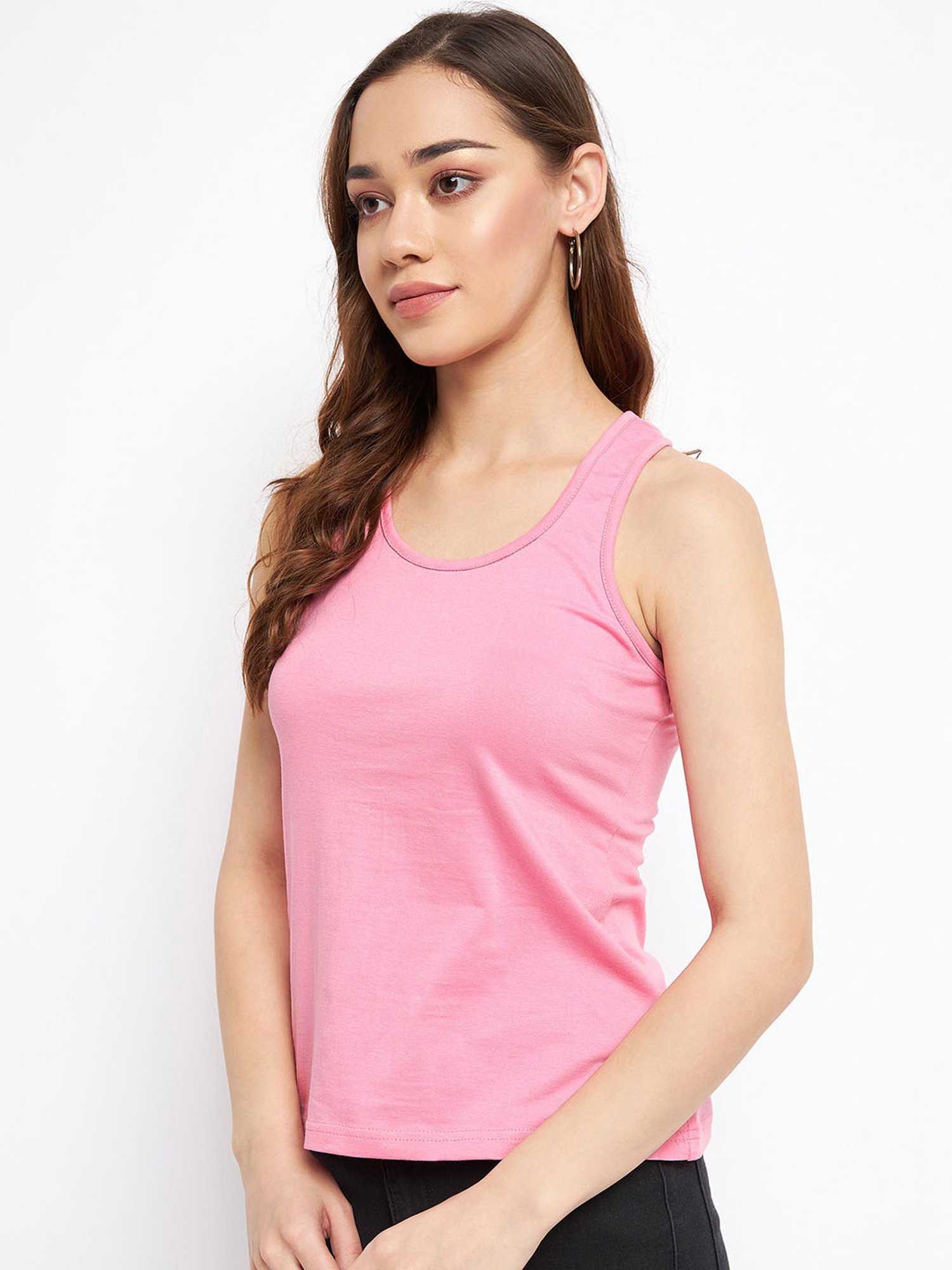 Enamor White Non-Padded Camisole