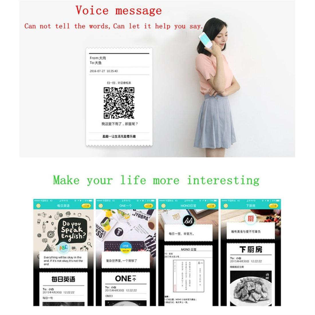 G3 Phone Photo Printer Wireless Bluetooth Thermal Receipt Label Printer