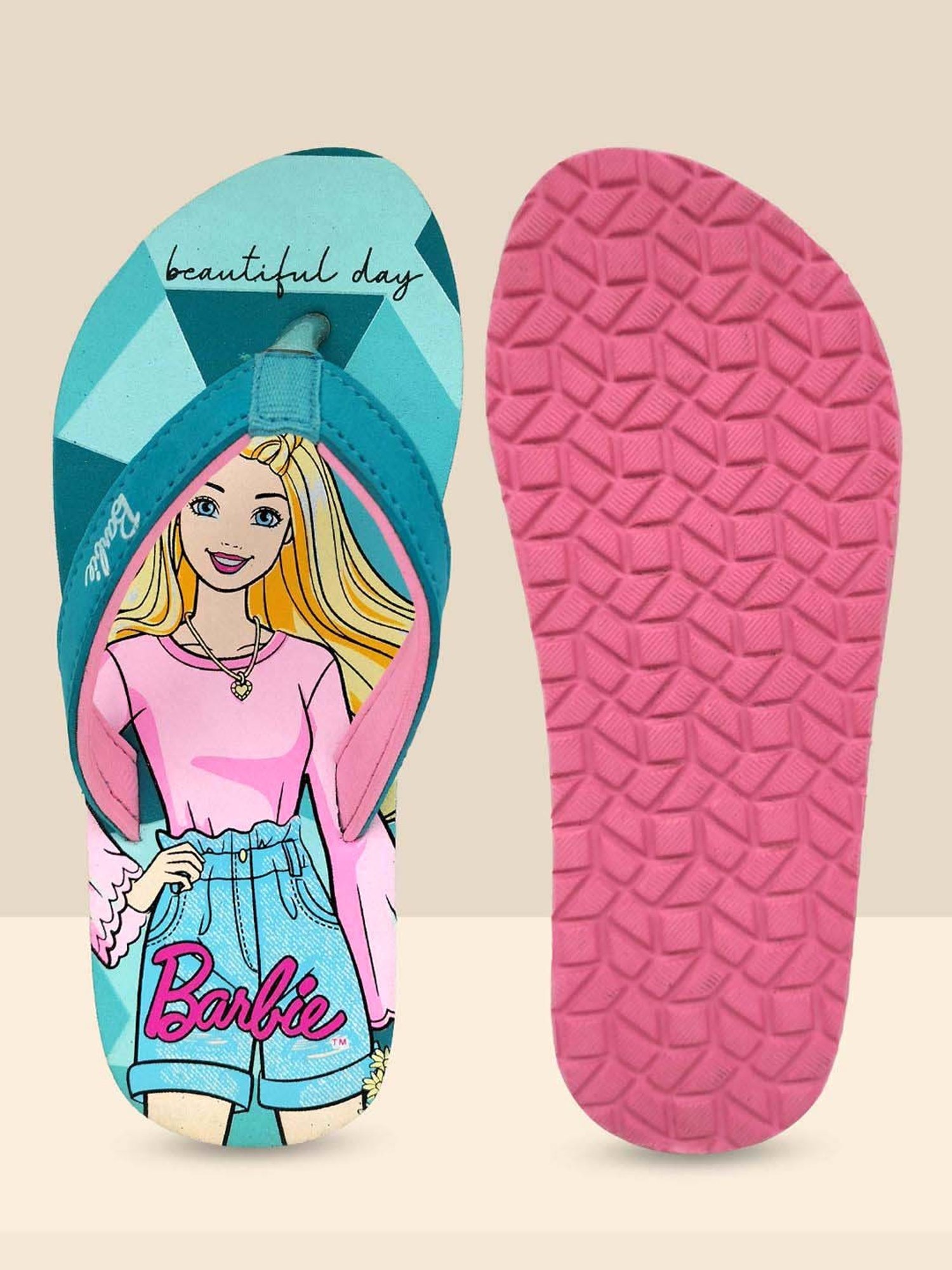 Passion Petals Kids Pink Sling Back Clogs