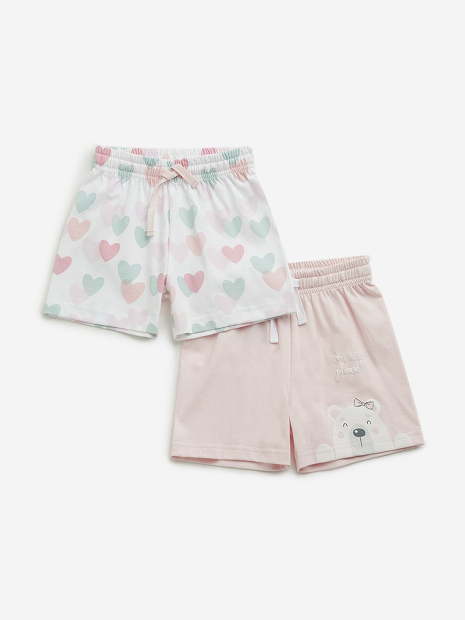 Bumzee Kids Multicolor Printed Shorts (Pack Of 3)