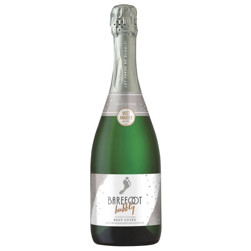 Barefoot Bubbly Brut Sparkling Wine - 750ml Bottle