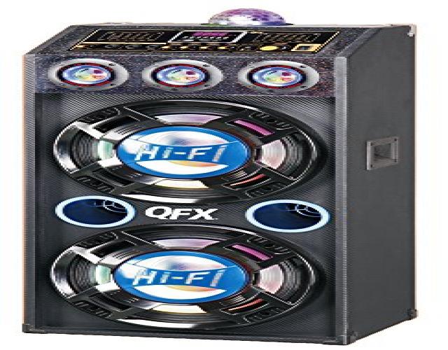 QFX SBX-412207BT-BLU BT Cabinet Spkr w Built In Amp