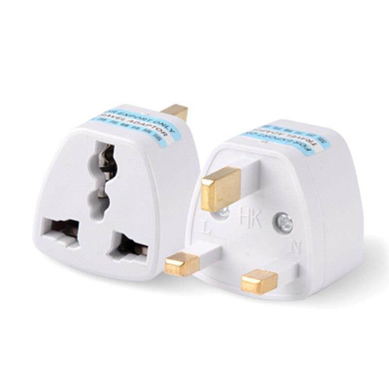 Universal US/EU/AU to UK travel Wall power outlet AC plug adapter converter