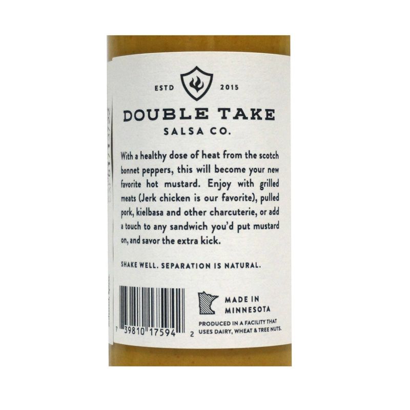 Double Take Scotch Bonnet Mustard Hot Sauce - 5oz