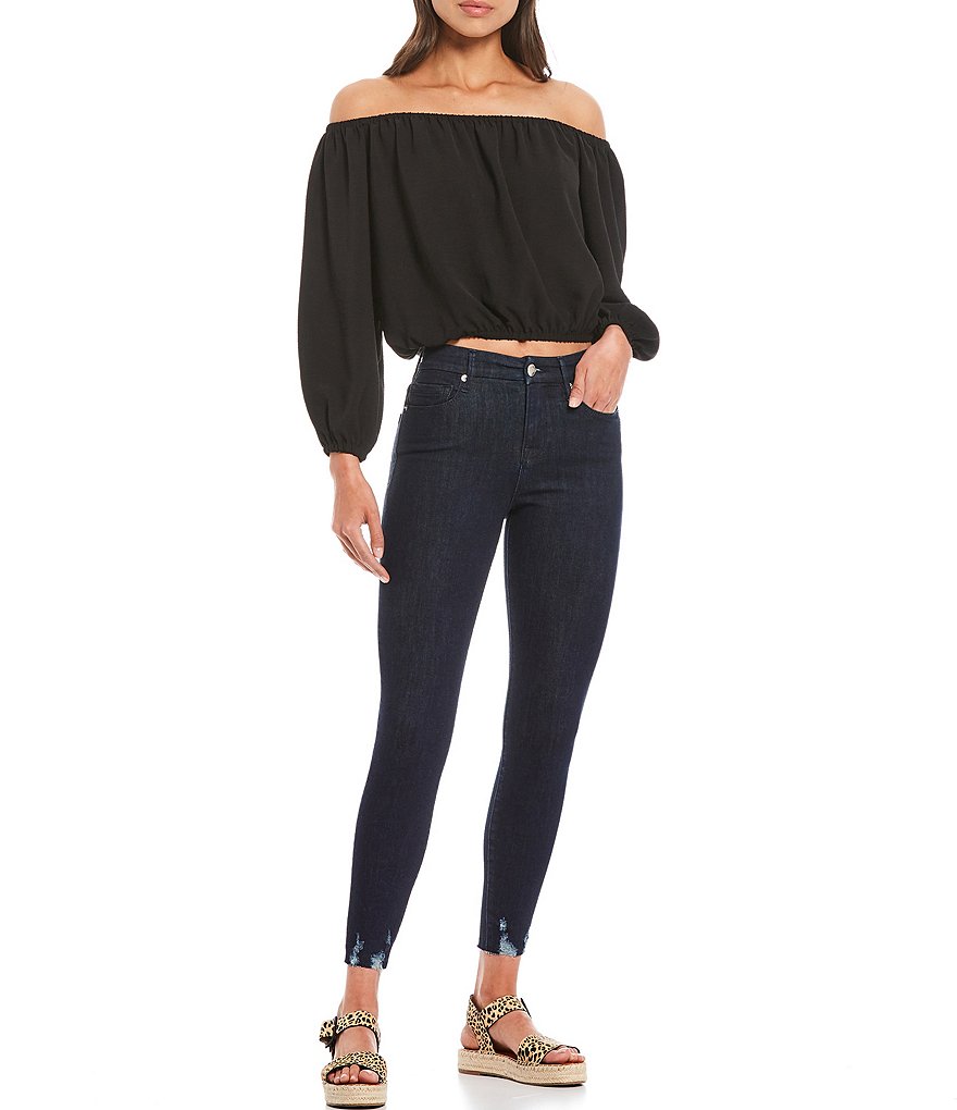 Hudson Jeans Nico Midrise Straight Crop Jean