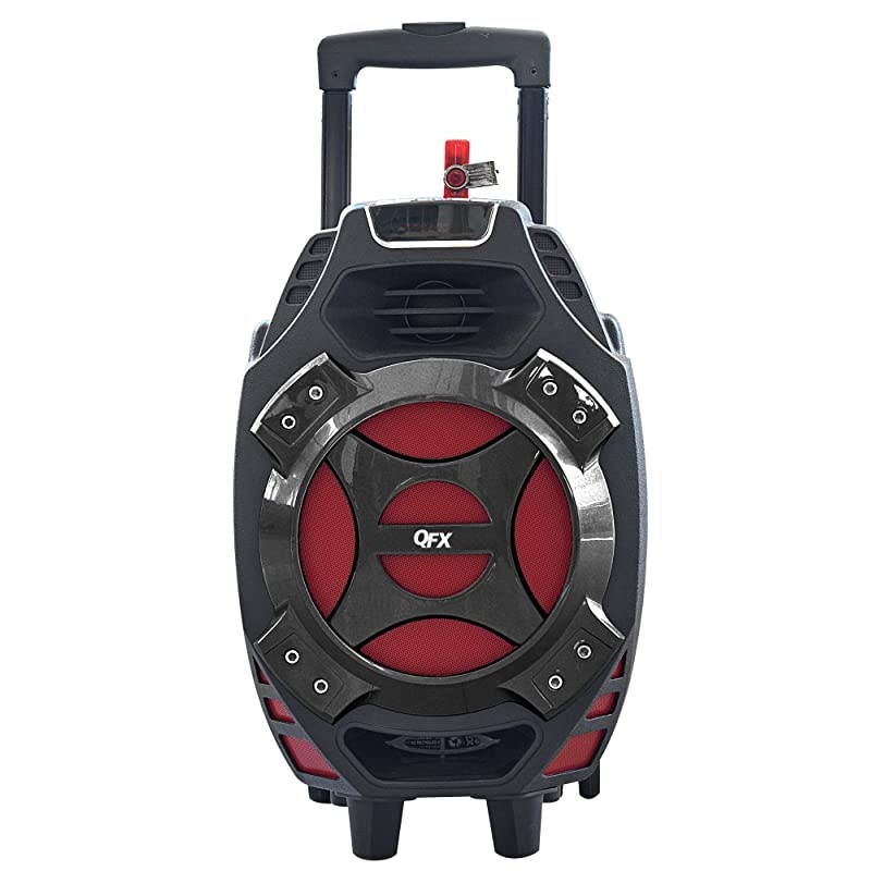 PBX-61081BT/RD Portable Bluetooth Party Speaker, Red