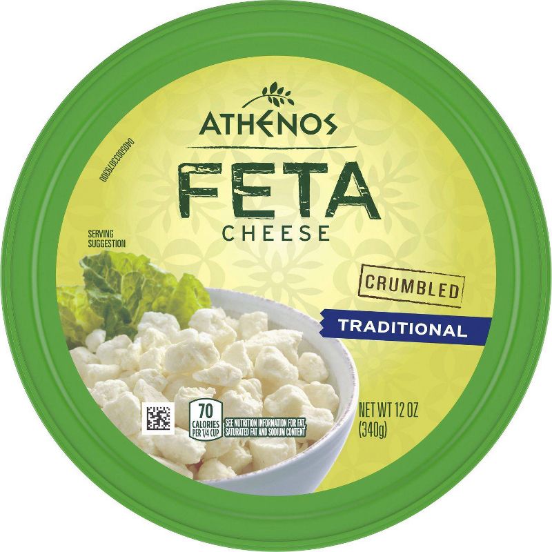 Athenos Traditional Feta Cheese - 12oz