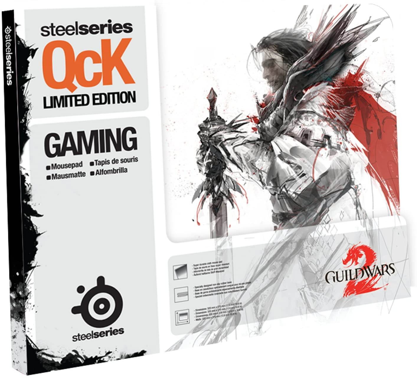 SteelSeries QcK Guild Wars 2 Gaming Mouse Pad - Logan Edition