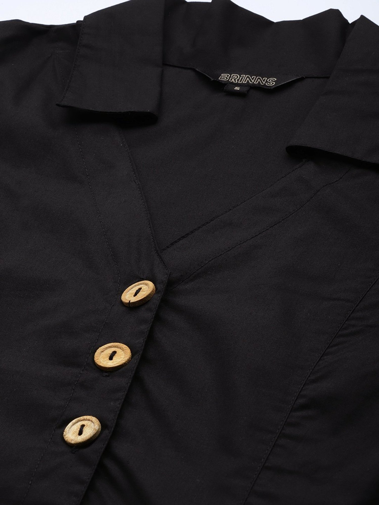 BRINNS Black Midi Dress