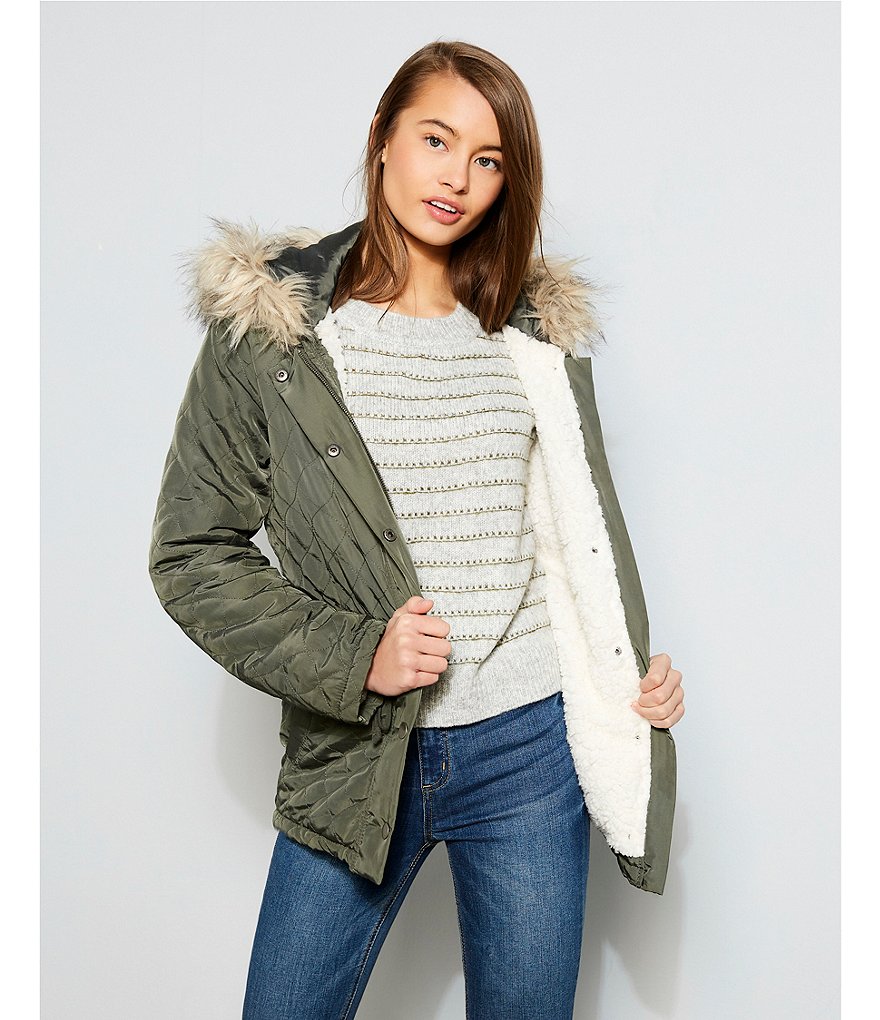 Copper Key Stripe Crew Neck Long SleeveSweater