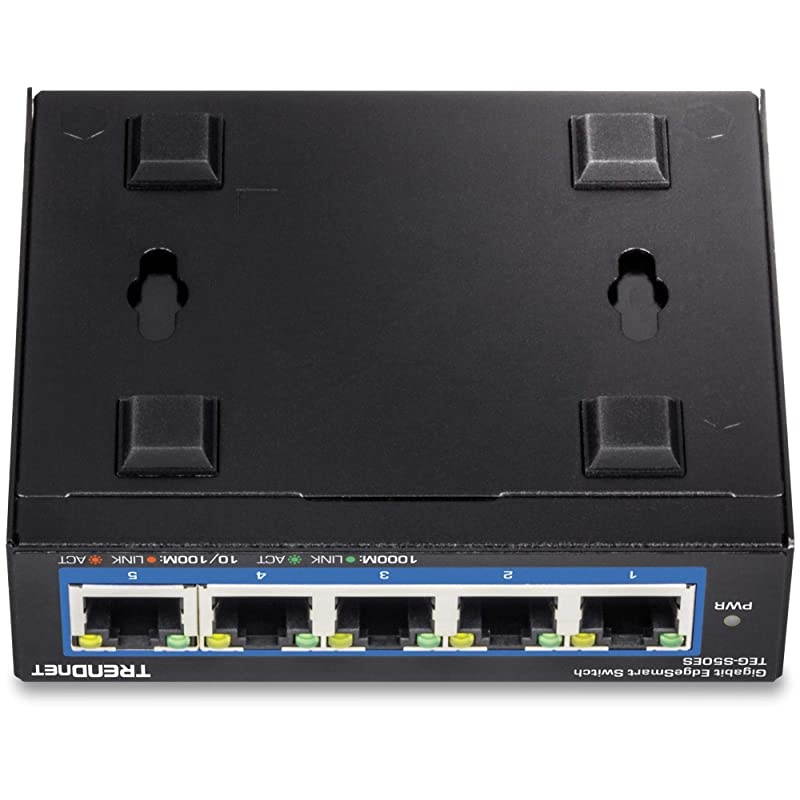 5Port Gigabit EdgeSmart Switch TEGS50ES 5 x Gigabit Ports 10Gbps Switch Capacity Ethernet Network Desktop Switch Managed Smart Gigabit Switch Metal Fanless Lifetime Protection