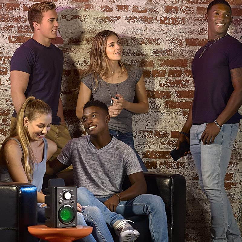 Karaoke Machine Full Karaoke System with Wireless Bluetooth Speaker and Microphone Works with all Karaoke Apps via Smartphone or Tablet