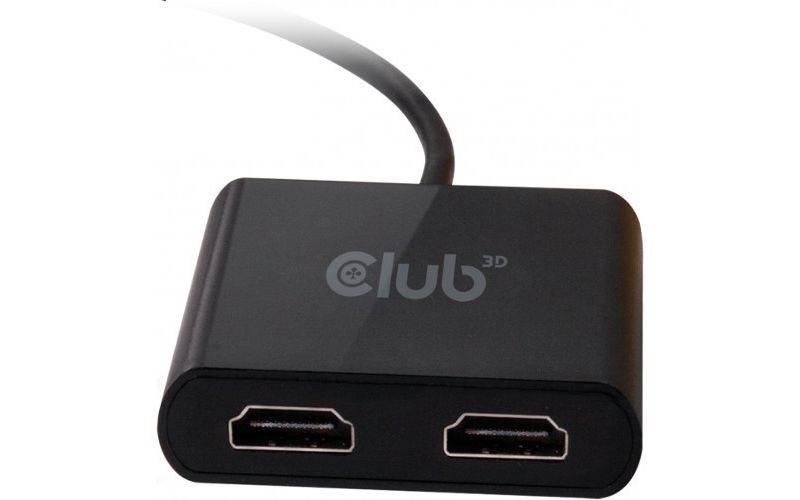 Club 3D USB A to HDMI 2.0 Dual Monitor 4K 60Hz - Type A - 2 x HDMI, HDMI