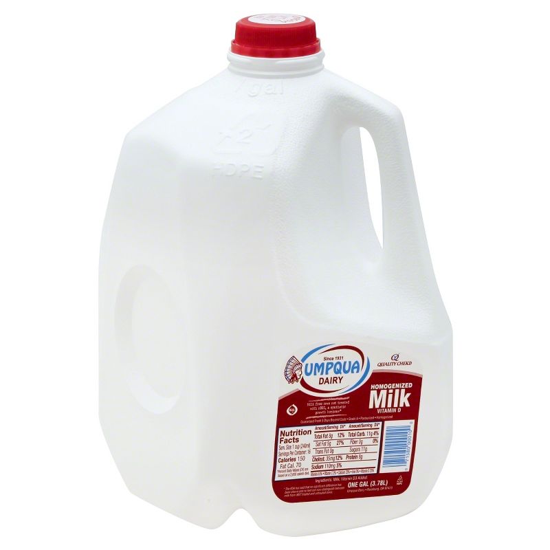 Umpqua Dairy Homogenized Milk - 1gal