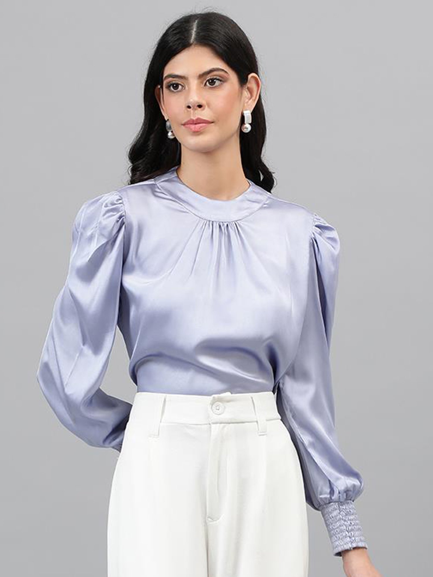 Kotty Lavender Regular Fit Top