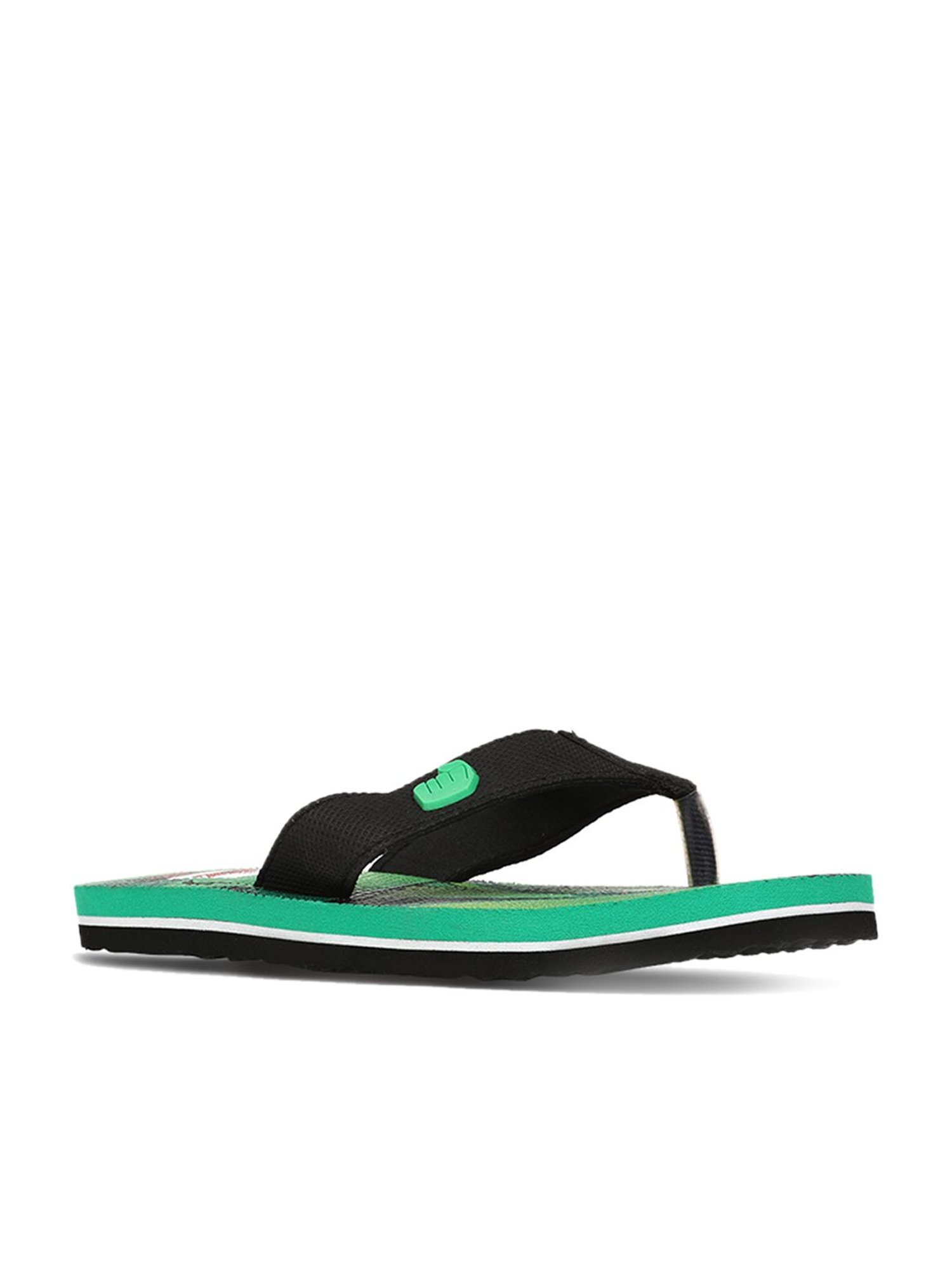 Disney by Bata Kids Green Flip Flops