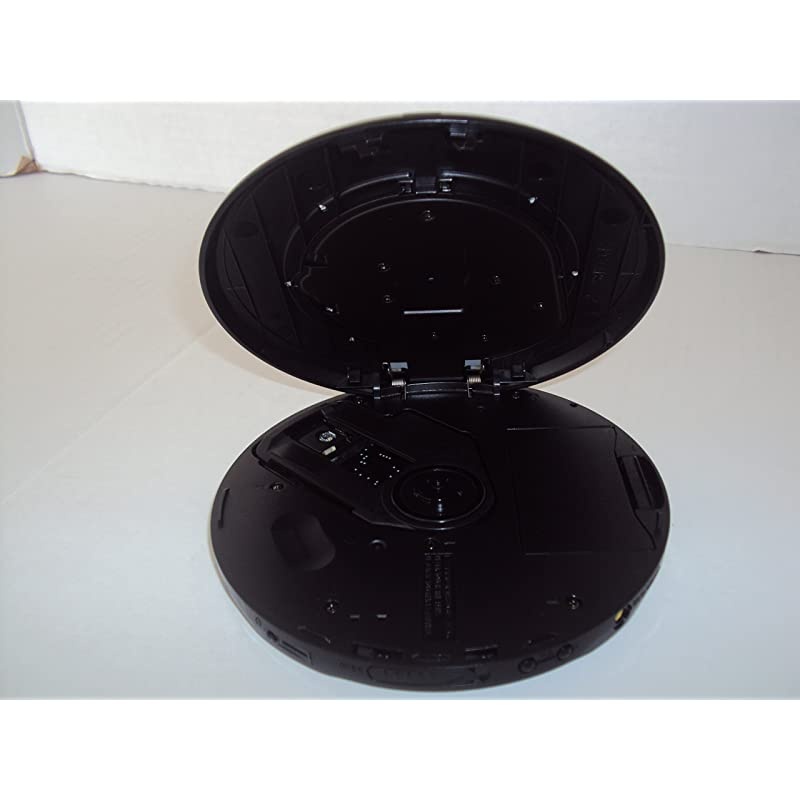 Portable CD Player HOTT Walkman CD Player LCD Display Anti-Skip Protection Shockproof Function Only Support 5 Formats CD CD-R CD-RW MP3 CD-DA WMA Audio Files Silver