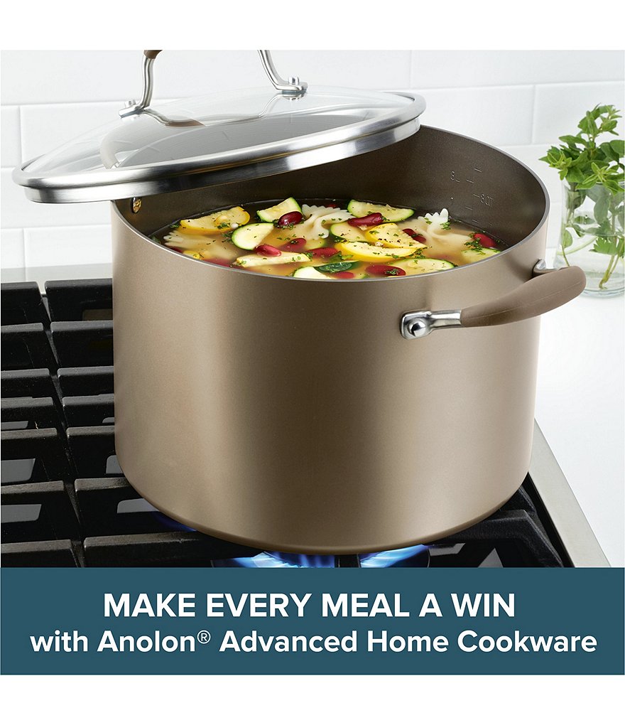 Anolon Advanced Home Hard-Anodized Nonstick Stockpot