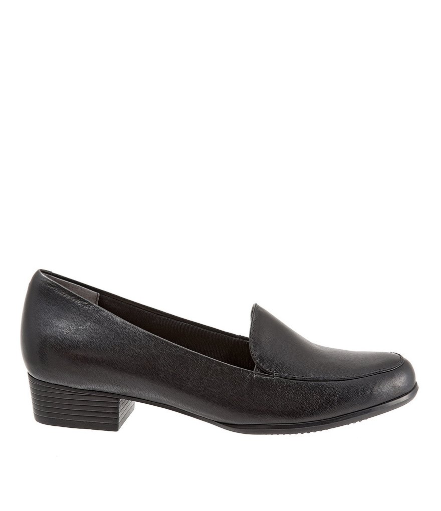 Trotters Monarch Slip-On Block Heel Loafers