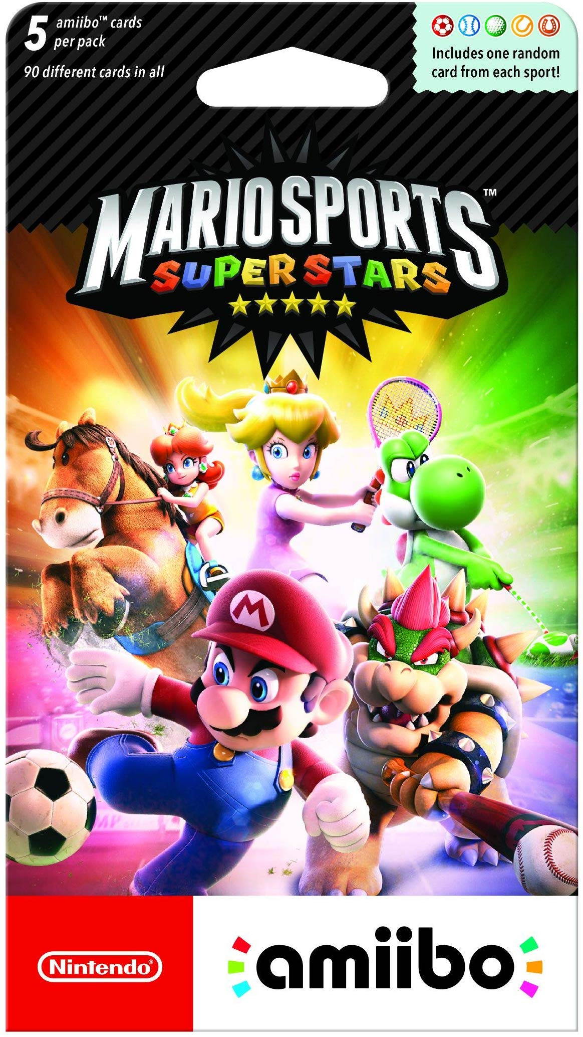 Mario Sports Superstars amiibo Cards - Pack of 5 (Nintendo 3DS)