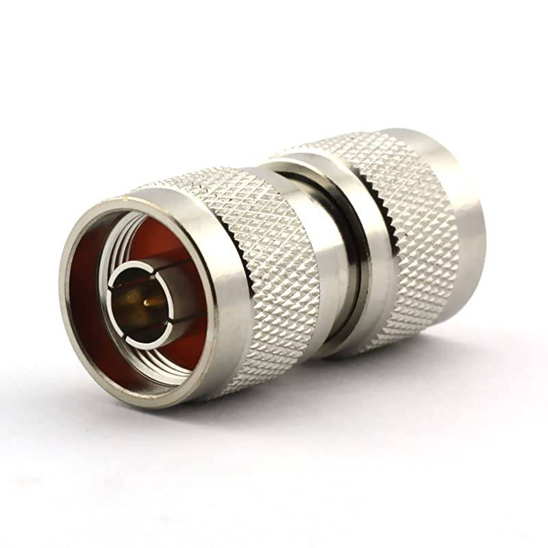 2PCS N Male to UHF Male PL-259 PL259 Connector RF Coax Coaxial Adapter